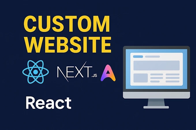 img of Web Apps built with React, Next.js for fast, scalable, and modern web solutions.