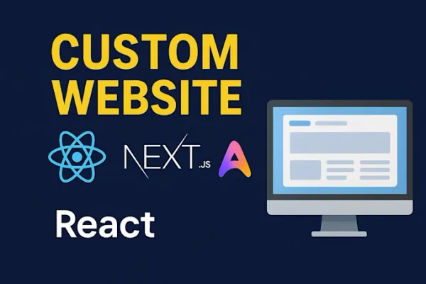 img of Web Apps built with React, Next.js for fast, scalable, and modern web solutions.