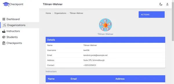 img of Simple Admin Dashboard
