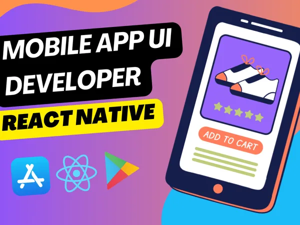 img of Mobile app development using react native for android and ios