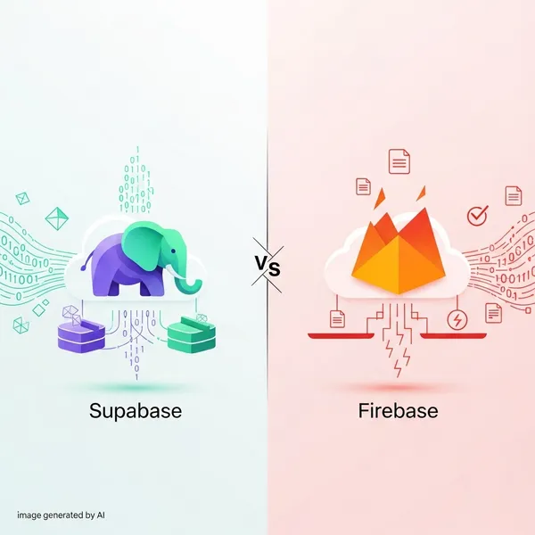 img of Supabase vs Firebase The Right Backend for Your SaaS